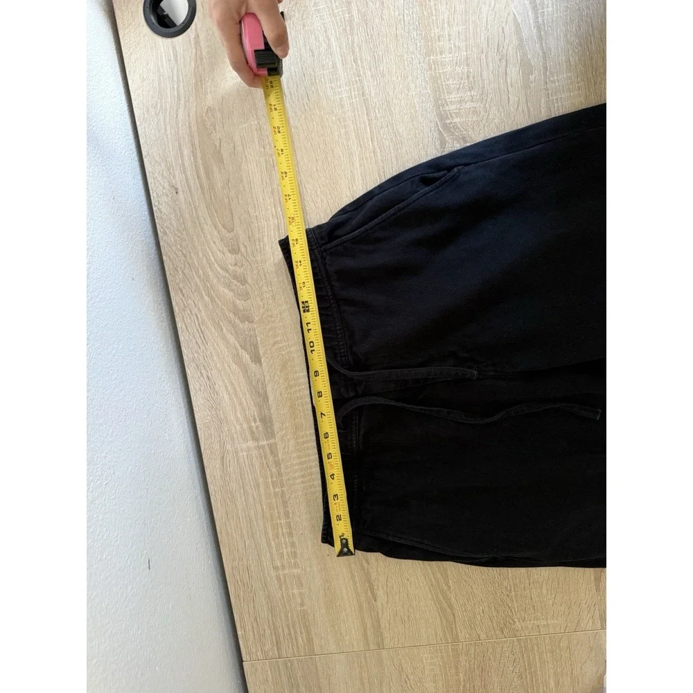 Wax London black cotton drawstring waist pants Men's Sz 32